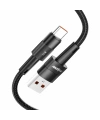 Realpower 66W Usb to Type-c örgülü şarj kablosu (1 m) CA-66WUCBK
