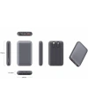 Realpower 10000mAh Gri Powerbank 22.5W Kablolu ve Led Display  PB10KGR2
