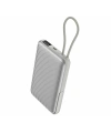 Realpower 10000mAh Silver Manyetik Magsafe Powerbank 22.5W Kablolu ve Led Display PB10KSL3