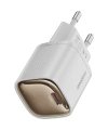 Realpower 20W GaN USB-C PD Hızlı Şarj Adaptörü Şarj Aleti ve USB-C to Lightning Hızlı Şarj Kablo Seti Beyaz TCS20WWH