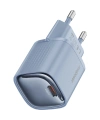 Realpower 20W GaN USB-C PD Hızlı Şarj Adaptörü Şarj Aleti ve USB-C to Lightning Hızlı Şarj Kablo Seti Mavi TCS20WBL