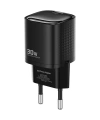 Realpower 30W GaN USB-C PD Hızlı Şarj Adaptörü Şarj Aleti ve USB-C to Lightning Hızlı Şarj Kablo Seti Siyah TCS30WBK