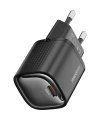 Realpower 30W GaN USB-C PD Hızlı Şarj Adaptörü Şarj Aleti ve USB-C to Lightning Hızlı Şarj Kablo Seti Siyah TCS30WBK