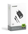 Realpower 30W GaN USB-C PD Hızlı Şarj Adaptörü Şarj Aleti ve USB-C to Lightning Hızlı Şarj Kablo Seti Siyah TCS30WBK