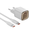 Realpower 30W GaN USB-C PD Hızlı Şarj Adaptörü Şarj Aleti ve USB-C to Lightning Hızlı Şarj Kablo Seti Beyaz TCS30WWH