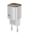 Realpower 30W GaN USB-C PD Hızlı Şarj Adaptörü Şarj Aleti ve USB-C to Lightning Hızlı Şarj Kablo Seti Beyaz TCS30WWH