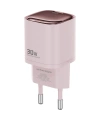 Realpower 30W GaN USB-C PD Hızlı Şarj Adaptörü Şarj Aleti ve USB-C to Lightning Hızlı Şarj Kablo Seti Pembe TCS30WPI