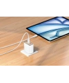 Realpower 45W GaN 3 Çıkışlı USB-C1/C2/A PD Hızlı Şarj Adaptörü Şarj Aleti ve 60W USB-C to USB-C Kablo Seti Beyaz TCS45WBK