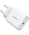 Realpower 25W PPS PD USB-C Hızlı Şarj Adaptörü Şarj Aleti Beyaz TC25WWH