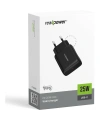 Realpower 25W PPS PD USB-C Hızlı Şarj Adaptörü Şarj Aleti Siyah TC25WBK