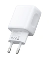 Realpower 25W PPS PD USB-C ve USB-A Çift Çıkışlı Hızlı Şarj Adaptörü Şarj Aleti Beyaz TC25WWH2