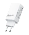 Realpower 65W GaN USB-C ve USB-A Çift Çıkışlı PD Hızlı Şarj Adaptörü Şarj Aleti Beyaz TC65WWH