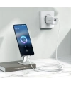 Realpower 65W GaN USB-C ve USB-A Çift Çıkışlı PD Hızlı Şarj Adaptörü Şarj Aleti Beyaz TC65WWH