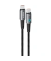 Realpower 60W USB-C to USB-C Örgülü Hızlı Şarj ve Data Kablosu 1 Metre Gri CA-60WCCGR