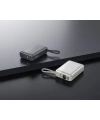 Realpower 20000mAh 22.5W Hızlı Şarj Powerbank Gri Dahili Kablolu Taşınabilir Şarj Cihazı LED Göstergeli PB20KGR