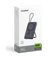 Realpower 10000mAh 22.5W Hızlı Şarj Manyetik MagSafe Powerbank Gri Dahili Kablolu Taşınabilir Şarj Cihazı LED Göstergeli PB10KGR3