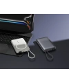 Realpower 10000mAh 22.5W Hızlı Şarj Manyetik MagSafe Powerbank Silver Dahili Kablolu Taşınabilir Şarj Cihazı LED Göstergeli PB10KSL3