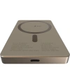 Realpower 5000mAh R Mag Air MagSafe 20W Hızlı Manyetik Kablosuz Powerbank Çöl Titanyum MP-5KDT