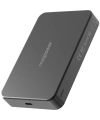 Realpower 10000mAh R Mag Air Pro MagSafe 20W Hızlı Manyetik Kablosuz Powerbank Siyah Titanyum MP-10KBT