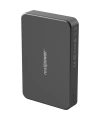 Realpower 10000mAh R Mag Air Pro MagSafe 20W Hızlı Manyetik Kablosuz Powerbank Siyah Titanyum MP-10KBT