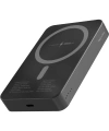 Realpower 10000mAh R Mag Air Pro MagSafe 20W Hızlı Manyetik Kablosuz Powerbank Siyah Titanyum MP-10KBT