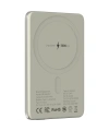 Realpower 5000mAh R Mag Slim MagSafe 20W Hızlı Manyetik Kablosuz Powerbank Natürel Titanyum MP-5KNT2