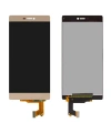 Huawei Uyumlu P8 Lcd Ekran Gold Çıtasız