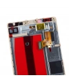 Huawei Uyumlu P8 Lcd Ekran Gold Çıtalı