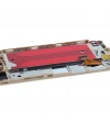 Huawei Uyumlu P8 Lcd Ekran Gold Çıtalı
