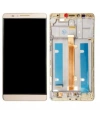 Huawei Uyumlu Mate 7 Lcd Ekran Gold Çıtalı