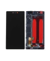 Huawei Uyumlu P8 Lcd Ekran Siyah Çıtalı