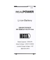 RealPower Samsung Uyumlu Galaxy J7 Prime G610 Batarya 3500mAh Li-Polymer Uzun Ömürlü Pil