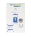 RealPower Apple Uyumlu iPhone 13 Mini Batarya 2406mAh Flexsiz Yüksek Kapasiteli Güçlendirilmiş Pil