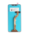Tecno Uyumlu Spark 3 Lcd Ekran Siyah Çıtasız