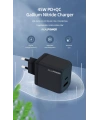 Realpower 45W GaN USB-C PD Hızlı Şarj Adaptörü Şarj Aleti Beyaz RP-CG45W