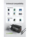 Realpower 33W GaN USB-C PD Hızlı Şarj Adaptörü Şarj Aleti ve USB-C to USB-C Kablo Seti Siyah RP-CG33CB