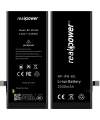 RealPower Apple Uyumlu iPhone 8 Batarya 2500mAh Yüksek Kapasiteli Güçlendirilmiş Pil