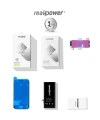 RealPower Apple Uyumlu iPhone XR Batarya 3600mAh Yüksek Kapasiteli Güçlendirilmiş Pil
