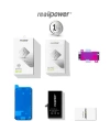 RealPower Apple Uyumlu iPhone 13 Batarya 3600mAh Yüksek Kapasiteli Güçlendirilmiş Pil