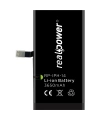 RealPower Apple Uyumlu iPhone 14 Batarya 3650mAh Yüksek Kapasiteli Güçlendirilmiş Pil