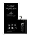 RealPower Apple Uyumlu iPhone 14 Pro Max Batarya 4850mAh Yüksek Kapasiteli Güçlendirilmiş Pil