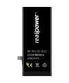 RealPower Apple Uyumlu iPhone SE 2022 Batarya 2300mAh Yüksek Kapasiteli Güçlendirilmiş Pil