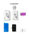 RealPower Apple Uyumlu iPhone 15 Batarya 3650mAh Yüksek Kapasiteli Güçlendirilmiş Pil