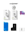 RealPower Apple Uyumlu iPhone 15 Pro Batarya 3550mAh Yüksek Kapasiteli Güçlendirilmiş Pil