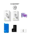 RealPower Apple Uyumlu iPhone 15 Pro Max Batarya 4850mAh Yüksek Kapasiteli Güçlendirilmiş Pil