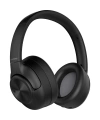 Realpower RealBuds Max Bluetooth Kulaküstü Kulaklık Siyah ANC + ENC Gürültü Önleyici Dokunmatik Kontrol HD Mikrofonlu Type-C Hızlı Şarjlı RP-RBM