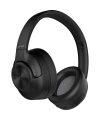 Realpower RealBuds Max Bluetooth Kulaküstü Kulaklık Siyah ANC + ENC Gürültü Önleyici Dokunmatik Kontrol HD Mikrofonlu Type-C Hızlı Şarjlı RP-RBM