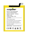 RealPower Huawei Uyumlu Mate S Batarya 2700mAh Li-Polymer Uzun Ömürlü Pil