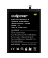 RealPower Huawei Honor 8c Batarya 3950mAh Li-Polymer Uzun Ömürlü Pil