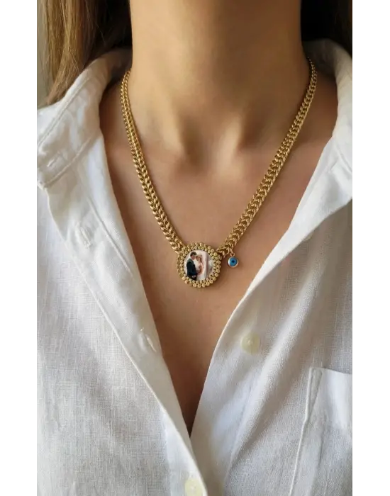 Anı Kolyesi Hasır Model Clasic